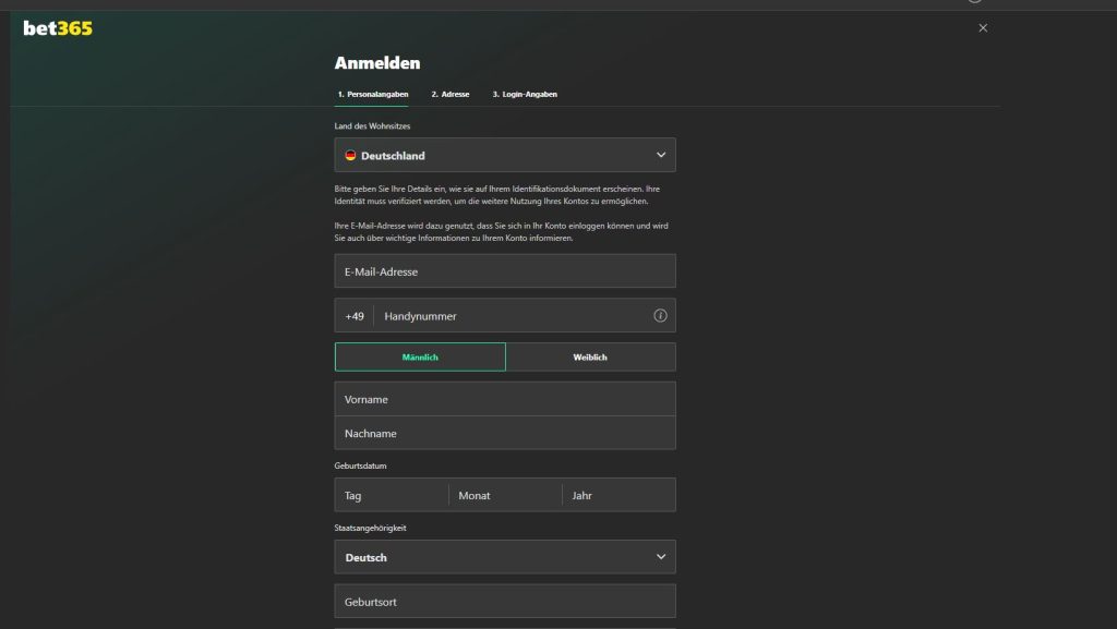ثبت‌ نام برای پیش‌ بینی فوتبال در بت 365