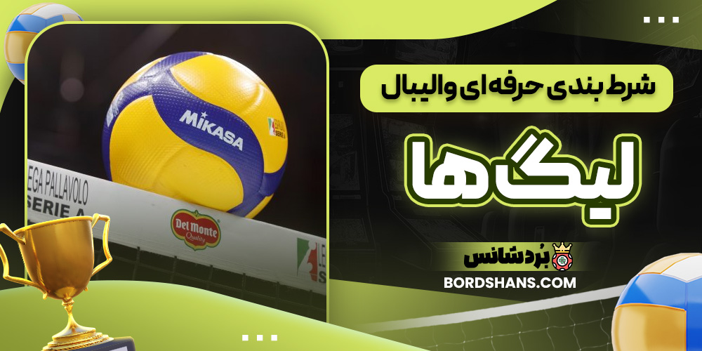 شرط بندی حرفه ای والیبال لیگ ها