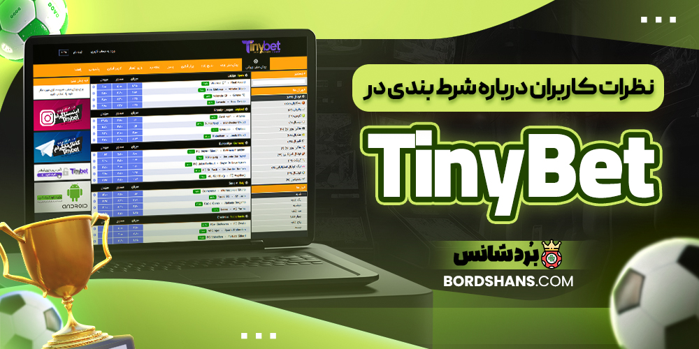 نظرات کاربران درباره شرط بندی در TinyBet